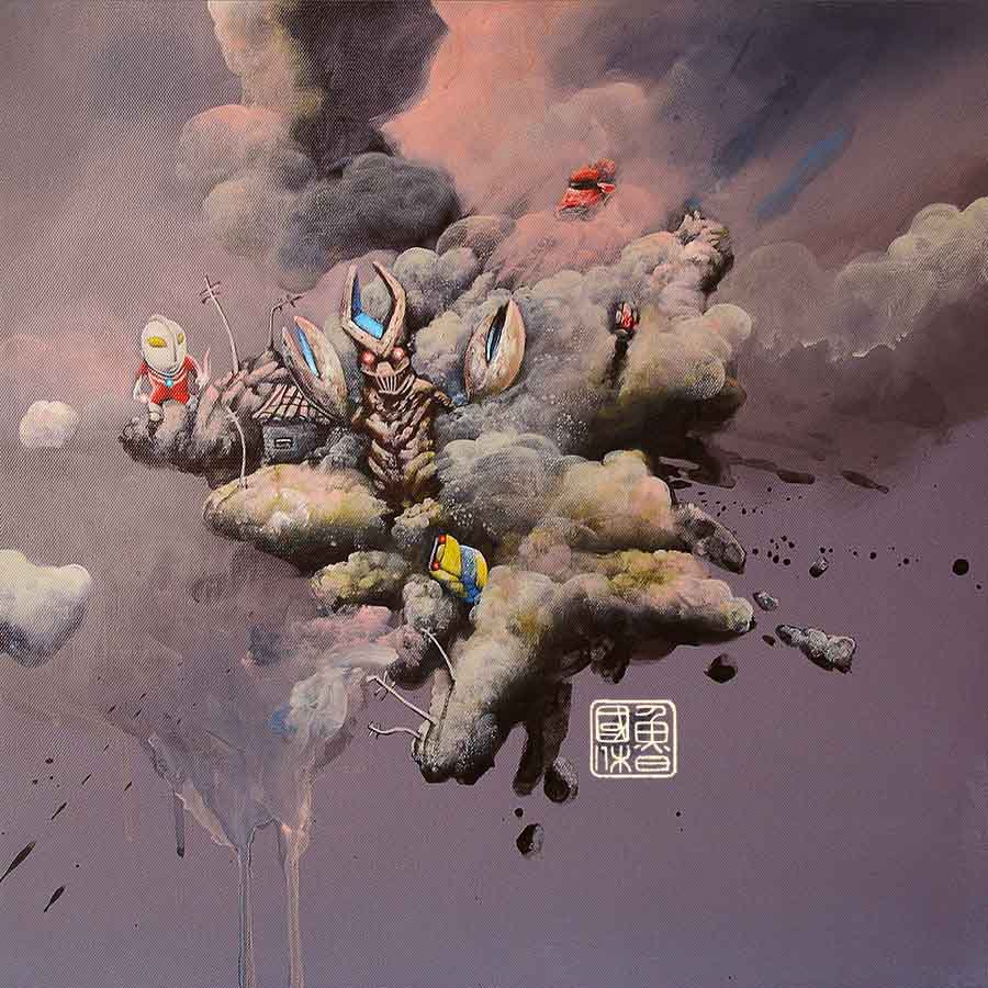 Ultraman 2 Painting